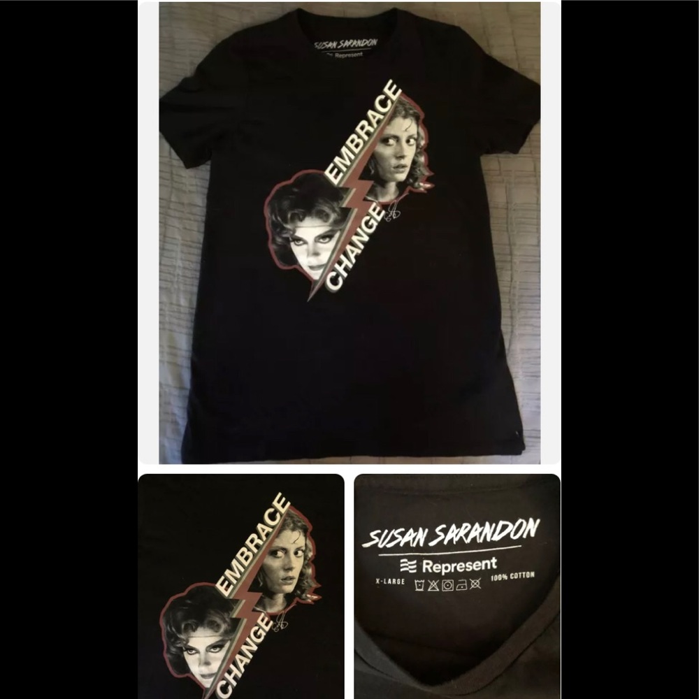 SusanSarandon 2015RepresentEmbraceChange TShirt XL
